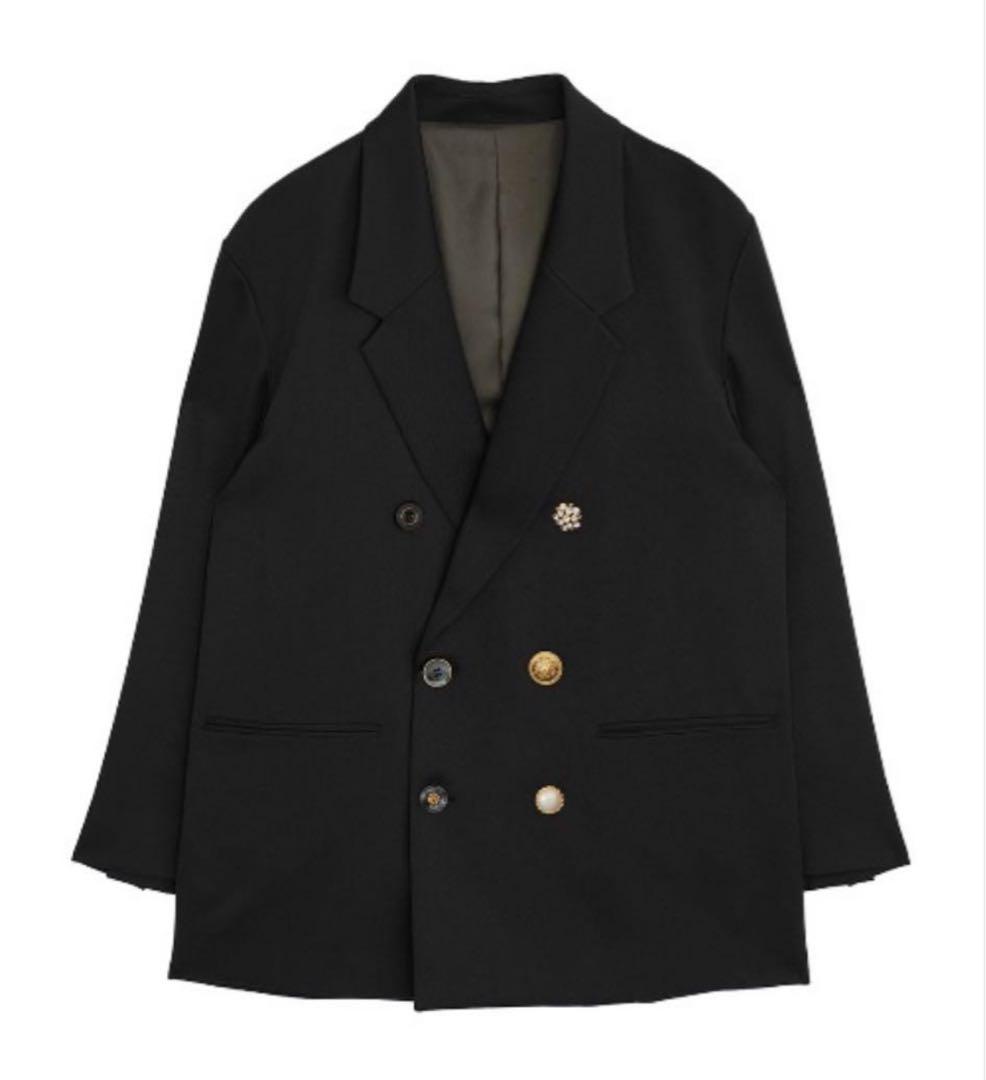 【新品】Ameri EMBELLISH BUTTON PAPA JACKET