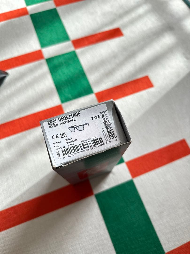 RayBan／WAYFARER／RB2140F 901/64 52-22