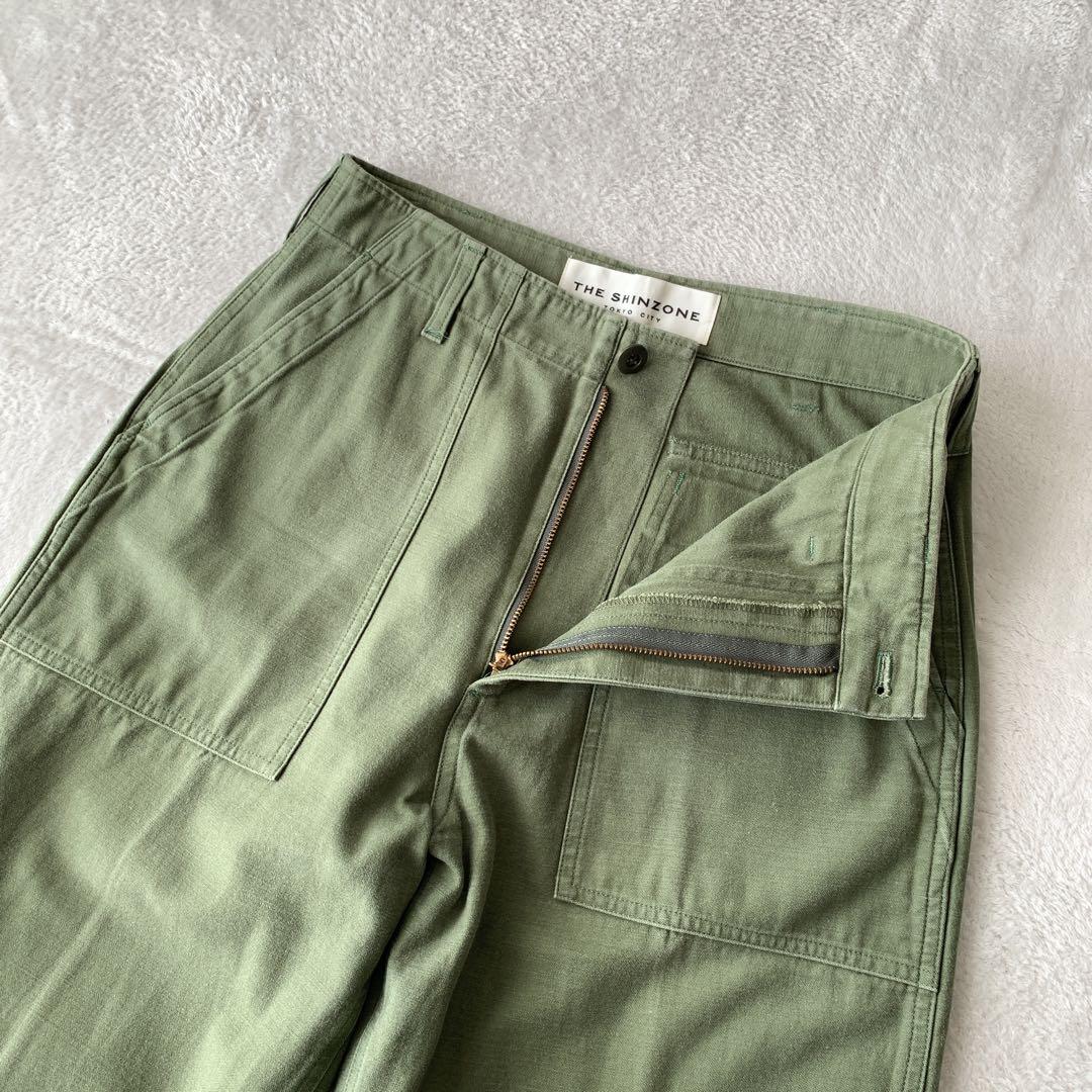人気 THE SHINZONE コットン ベイカー パンツ OG-107レプリカ