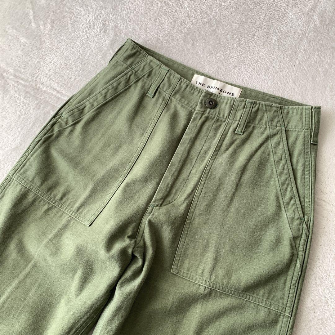 人気 THE SHINZONE コットン ベイカー パンツ OG-107レプリカ