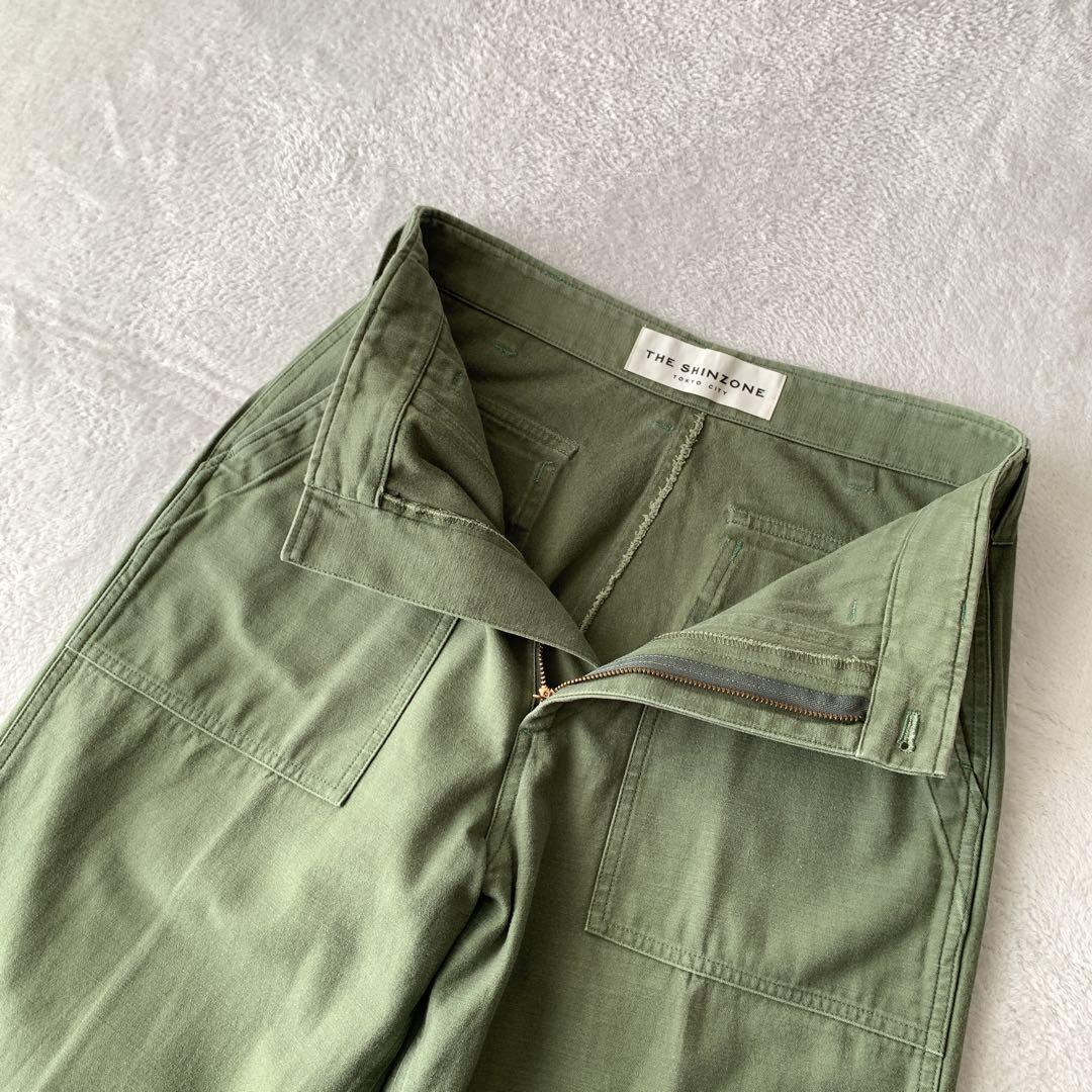 人気 THE SHINZONE コットン ベイカー パンツ OG-107レプリカ
