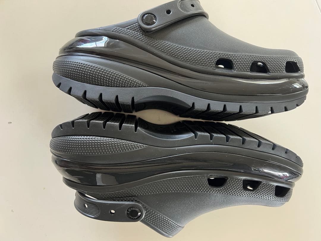 クロックス メガクラッシュクロッグ ブラック 27センチ ※試し履きのみ。