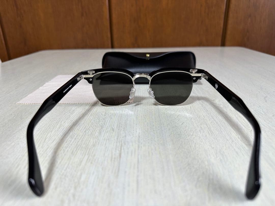 新品！FOREMOST サングラス フリップアップ　シルバー　鯖江