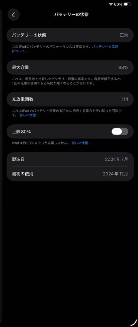 m4 iPad Pro 本体 ブラック 11インチ 256GB wifiモデル
