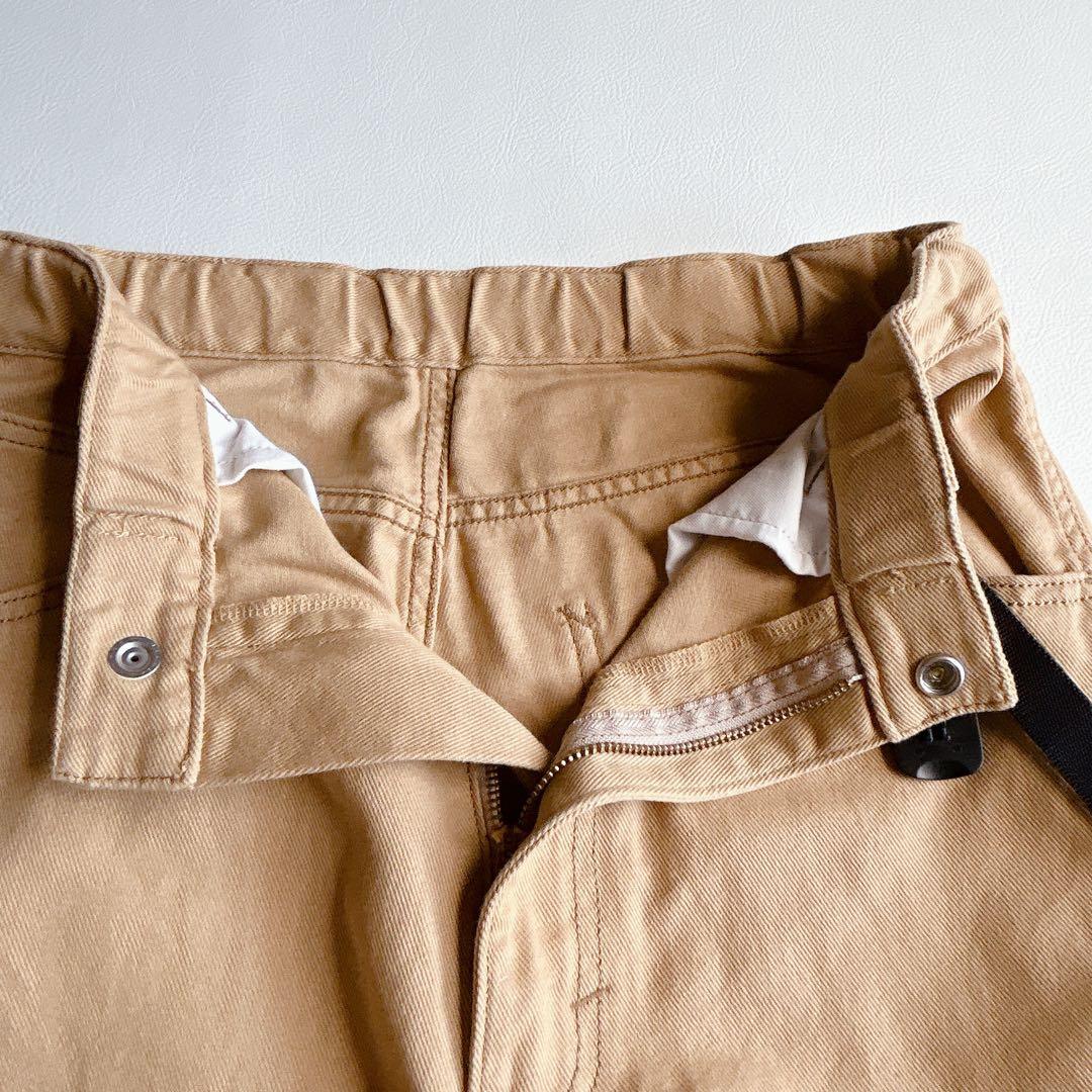 RNA ⿻ ワークパンツ チノパンツ ルーズ ベルト付 ペインターパンツ 秋