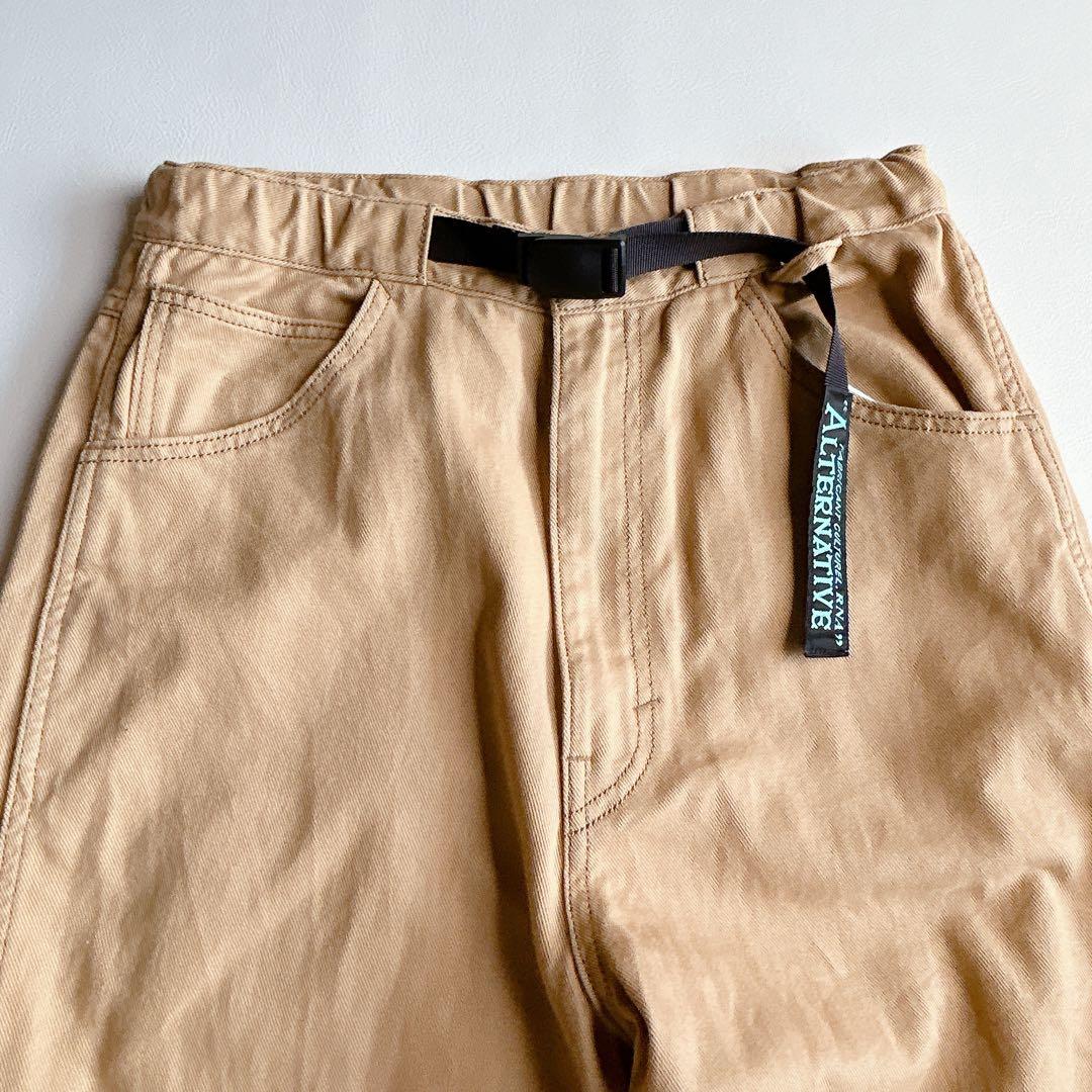 RNA ⿻ ワークパンツ チノパンツ ルーズ ベルト付 ペインターパンツ 秋