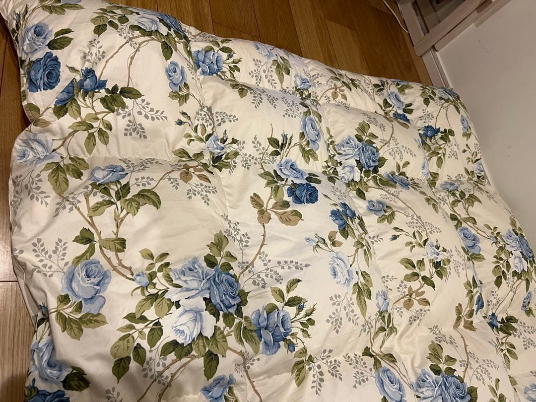 西川リビング グースダウン90% グレイテスト シングル 綿100% 1.3k