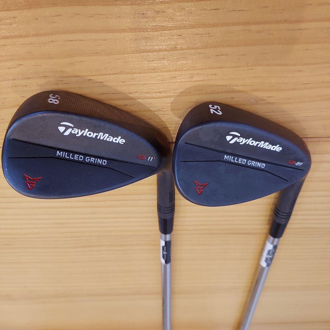 TaylorMade Milled Grindウェッジ 52度58度　2本セット