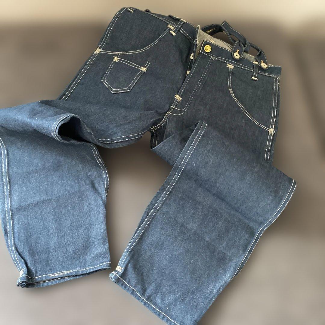 h*a様 levi's red BILLY JOE サスペンダー付きデニムパンツ