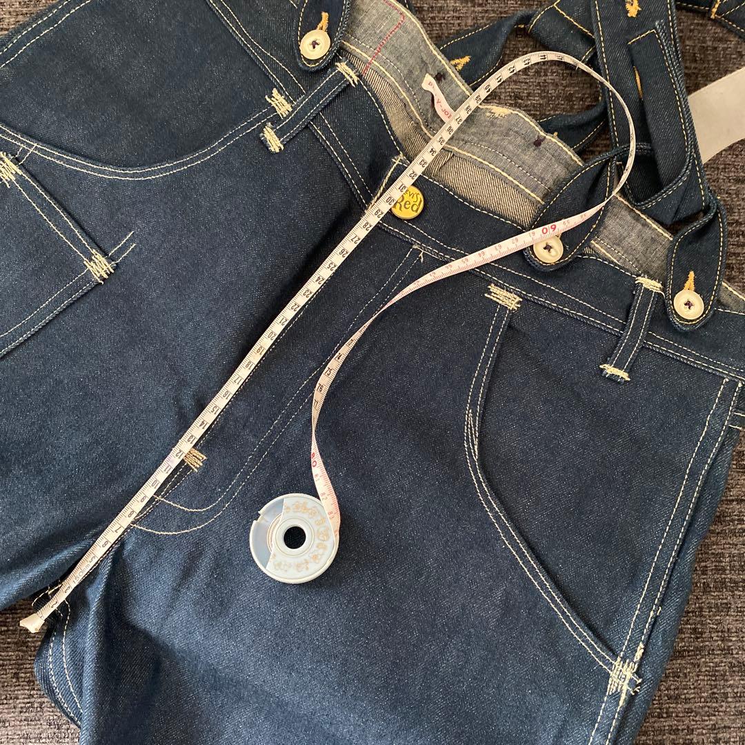 h*a様 levi's red BILLY JOE サスペンダー付きデニムパンツ