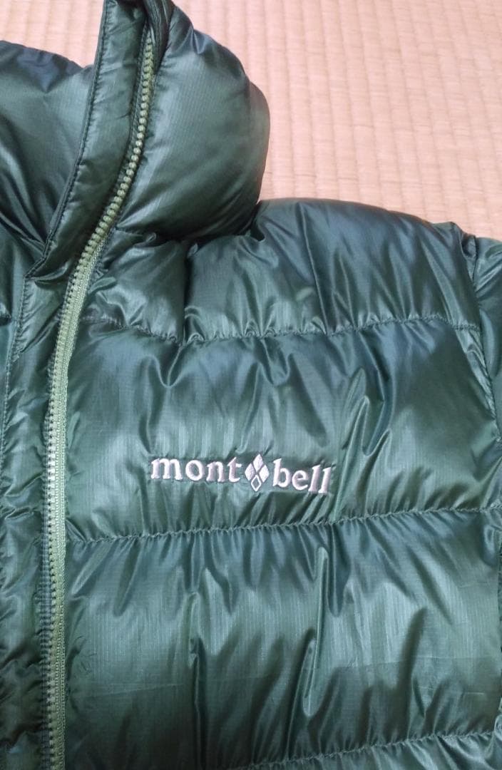 モンベル　アルパインダウンジャケット 1101426　ダークグリーン　サイズＬ