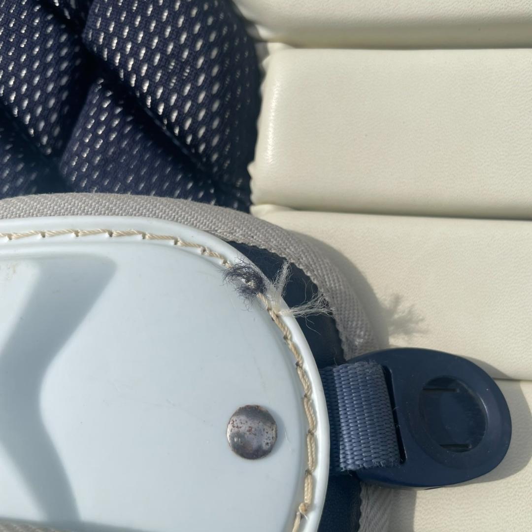 【美品】【中古】Mizuno Jr ジュニア用キャッチャー防具セット　面スペア付