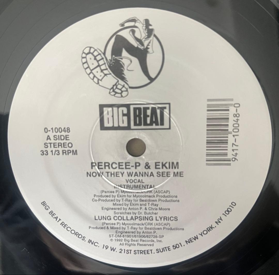洋楽 PERCEE-P & EKIM / NOW THEY WANNA SEE ME