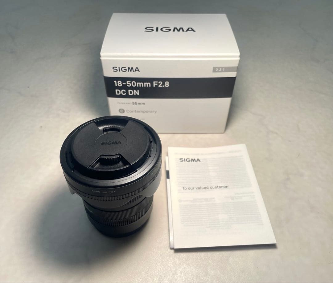 SIGMA 18-50mm F2.8 DC DN レンズ