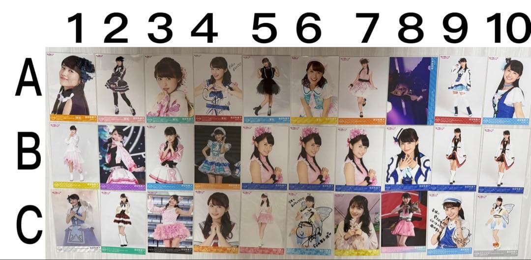 逢田梨香子 Aqours公式ブロマイドセット 30枚