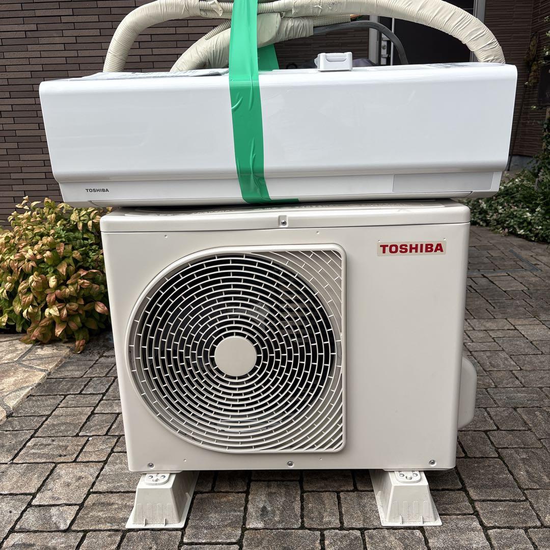 2025年TOSHIBA 東芝 冷暖房 冬エアコン本体 6畳