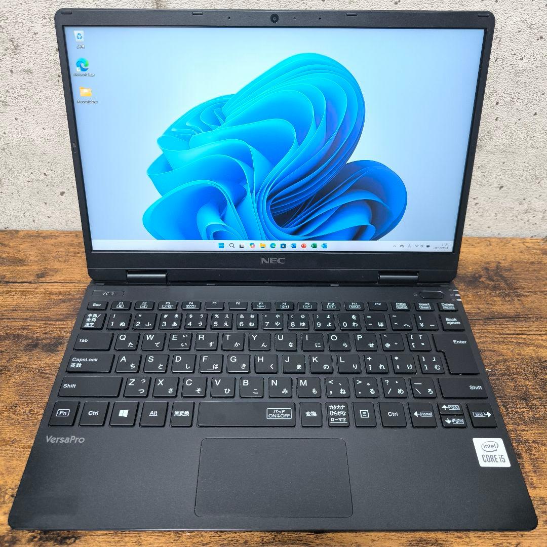 8418 nec ノートパソコン Windows11 オフィス付