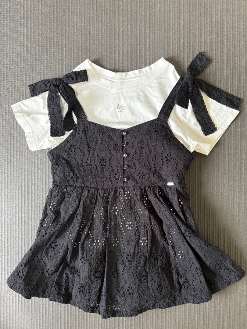 週末特価！メゾピアノ　setupコーデ3点セットsize150