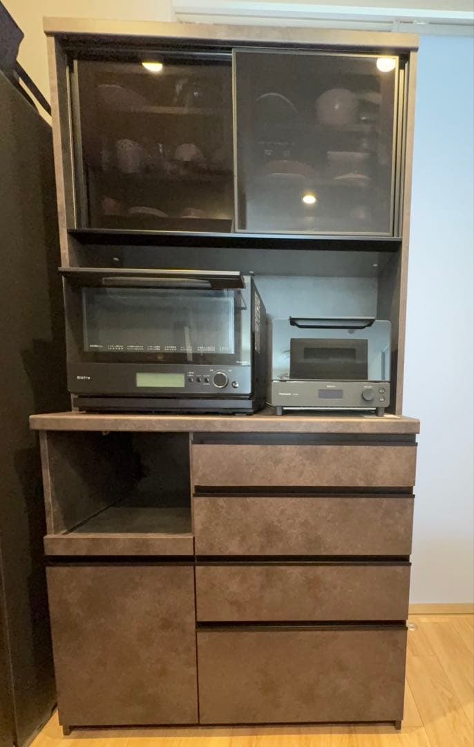 Pamouna EC 食器棚 引き戸タイプ