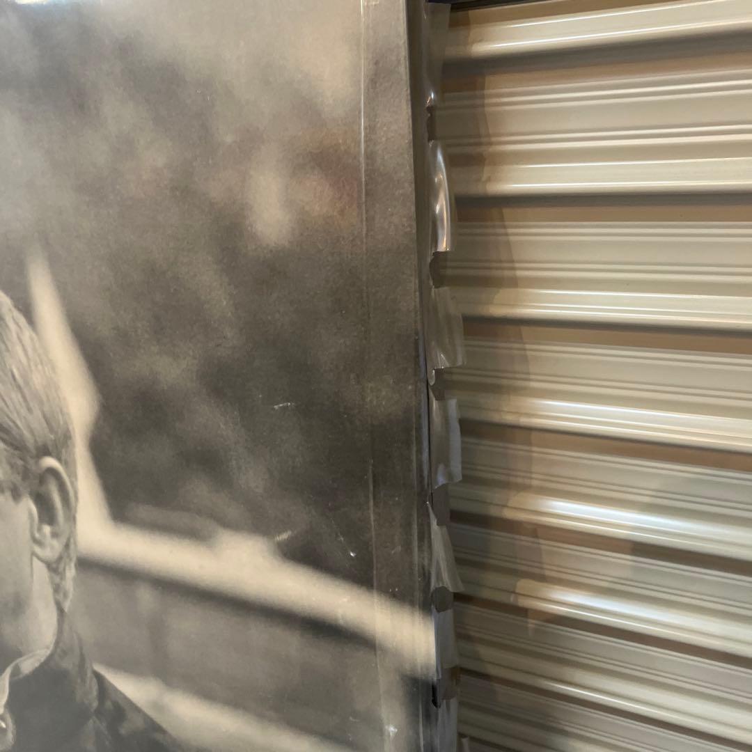 ヴィンテージ スティーブ・マックイーン 木製パネル 大型 FLOUR POWER