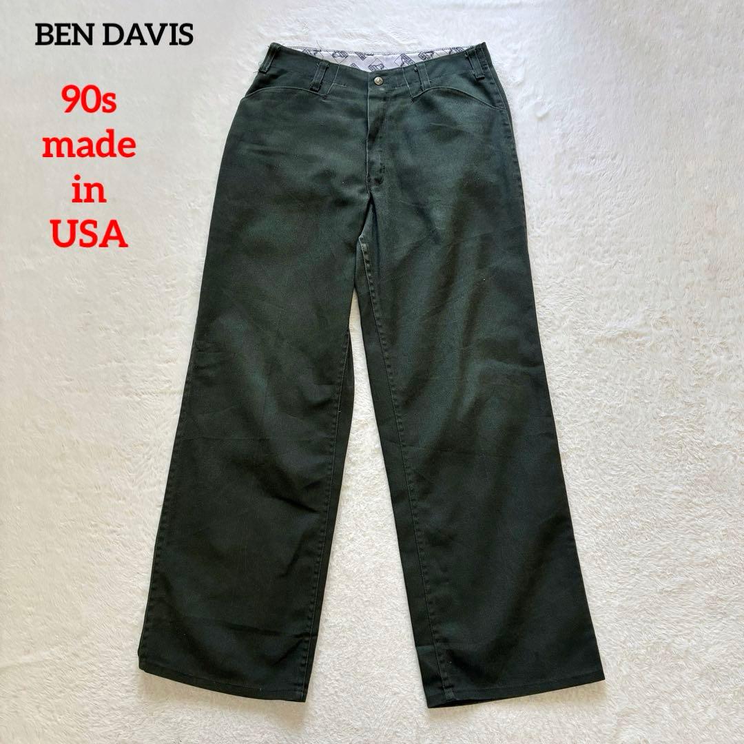 90s USA製 BEN DAVIS フリスコワークパンツ W31