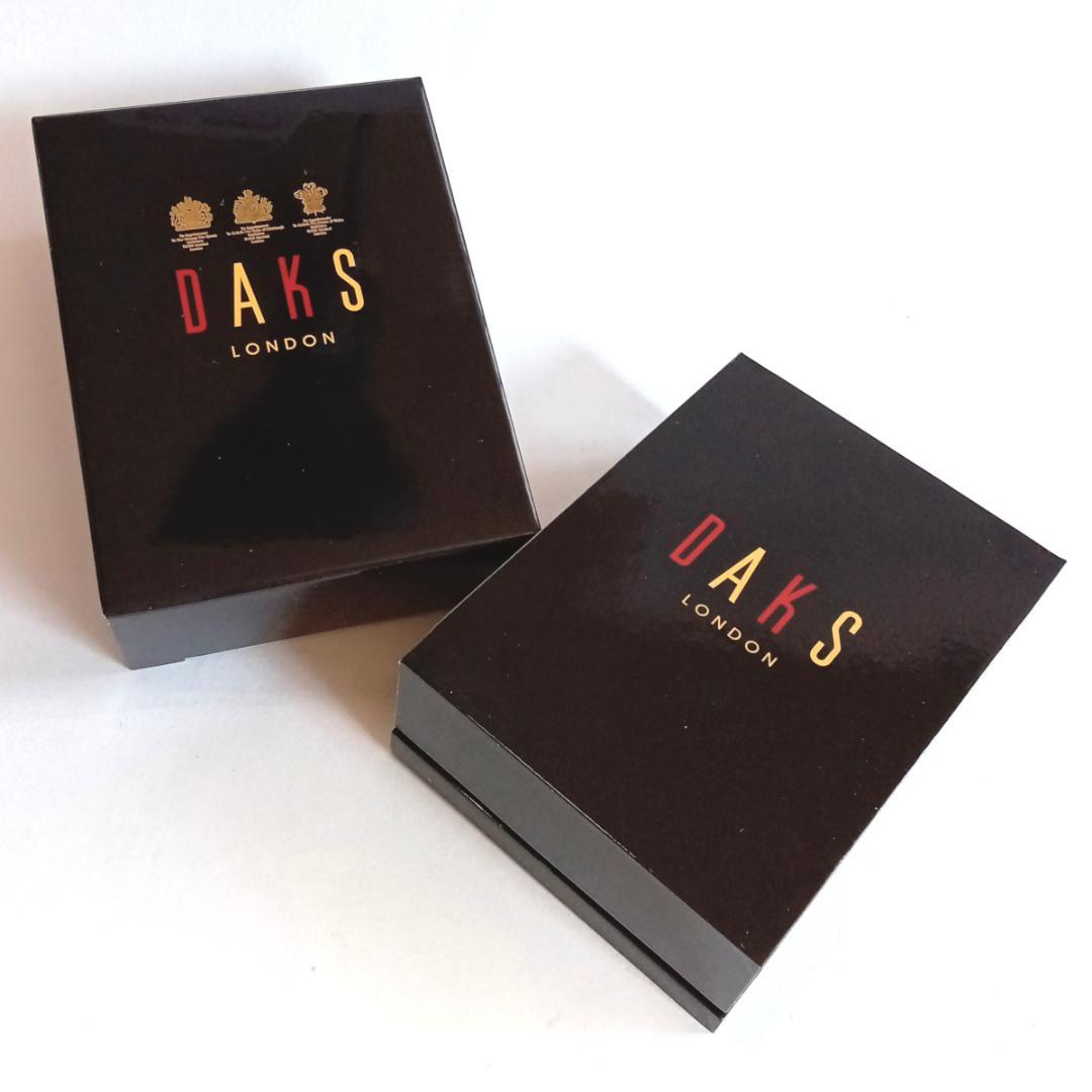 dkc192 DAKS ダックス カフリンクス シルバー×ブルーガラス ラウンド