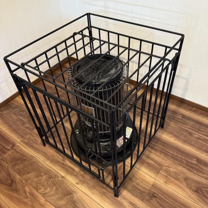 トヨトミ対流型石油ストーブ KS-67H対応 ストーブガード異形鉄筋無