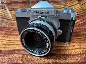 フィルムカメラ Nikon Nikomat FT + Nikkor-H AUTO 50mm