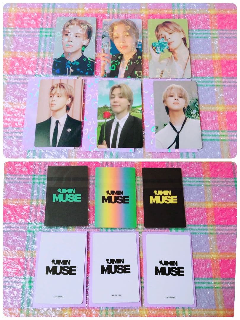 公式❤︎MUSEラキドロ JPFC ユニバUMS トレカ★BTSジミンJIMIN