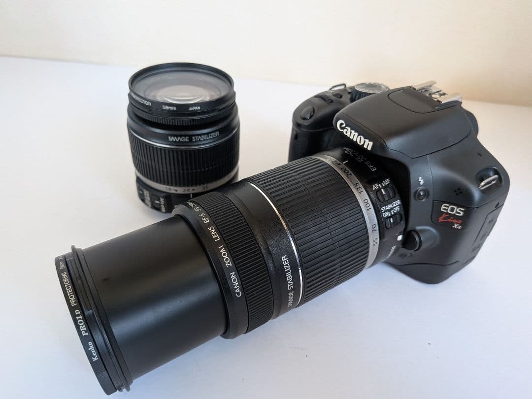 【ショット数 3286枚】Canon EOS kiss X4 ダブルレンズセット