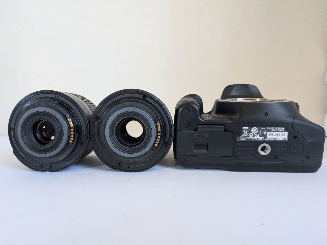 【ショット数 3286枚】Canon EOS kiss X4 ダブルレンズセット