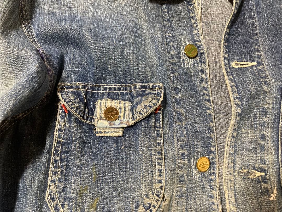 BIG MAC engineer jacket カバーオール　襤褸　boro