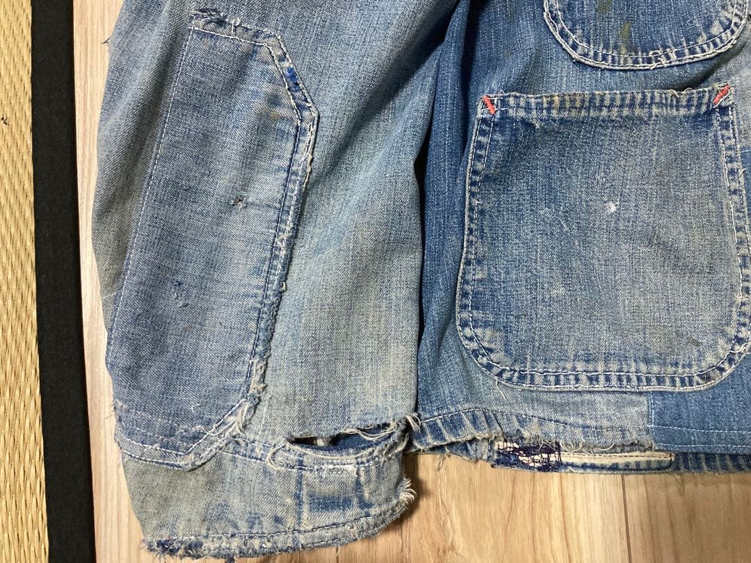 BIG MAC engineer jacket カバーオール　襤褸　boro