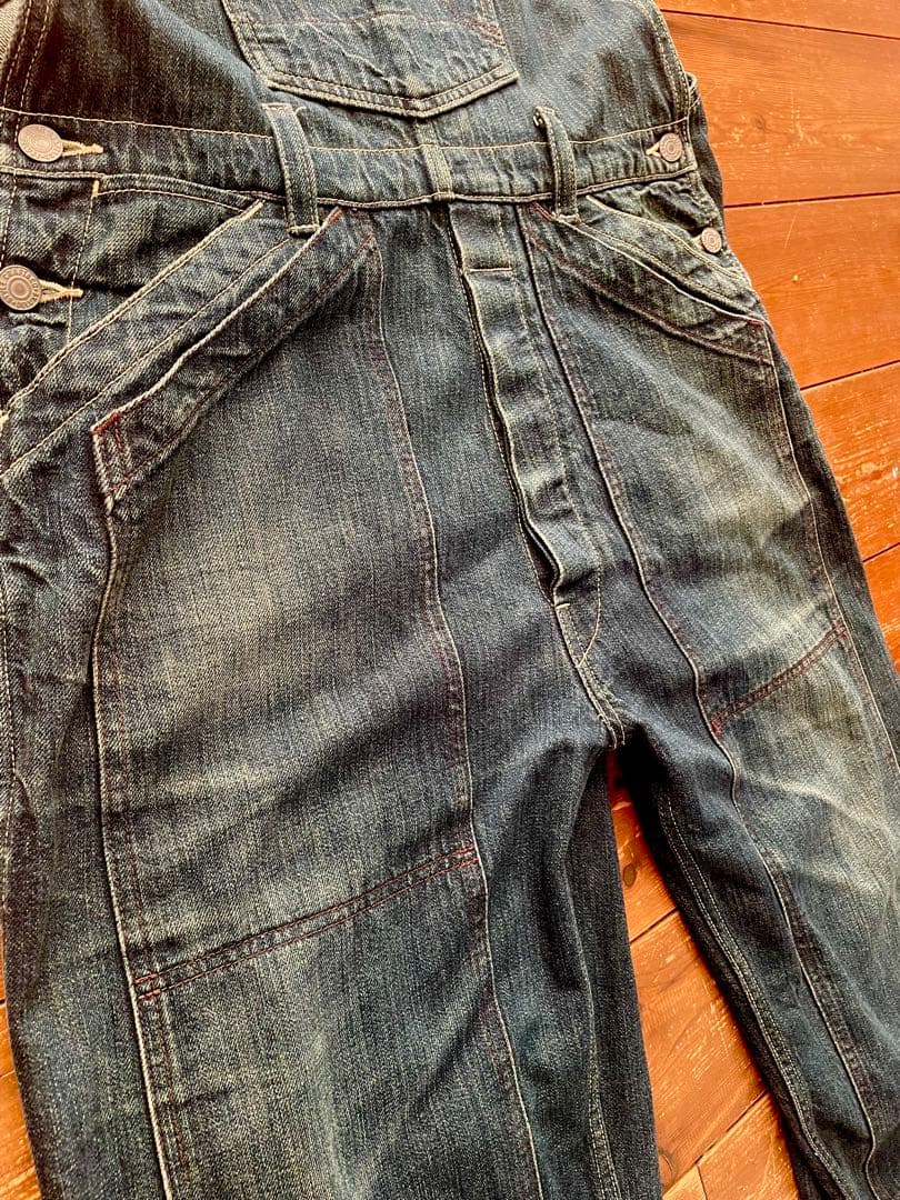 evisu オーバーオール　32インチ　納品書あり