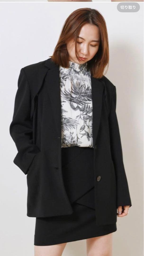 FRAY ID カットアウトテーラージャケット