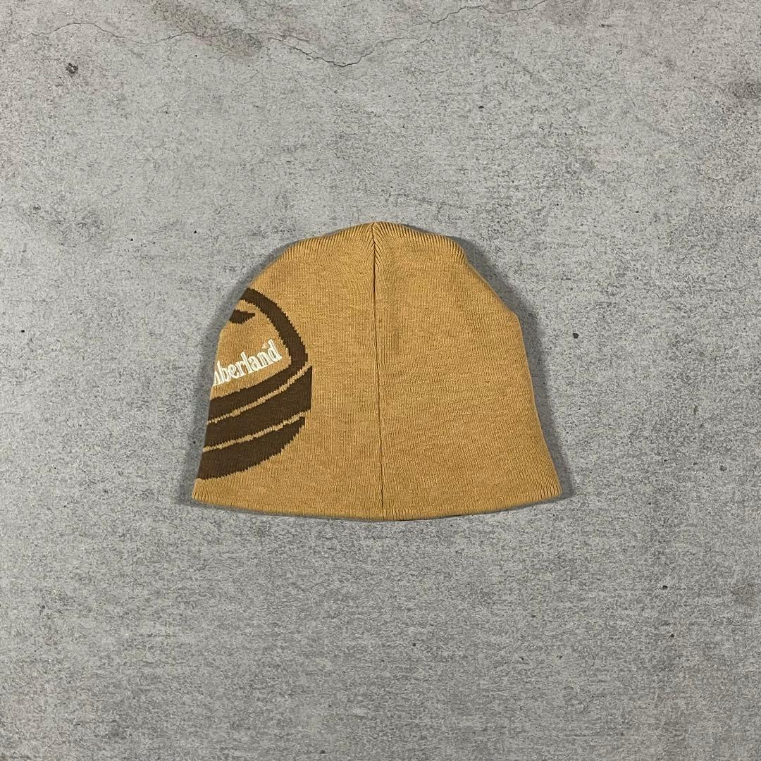 帽子 90s timberland logo beanie knitcap