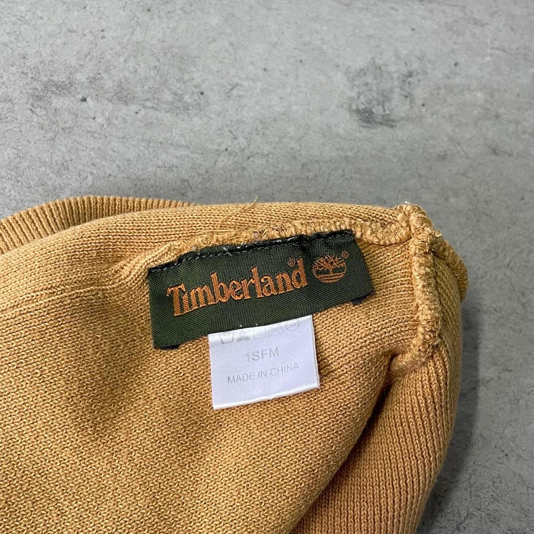帽子 90s timberland logo beanie knitcap