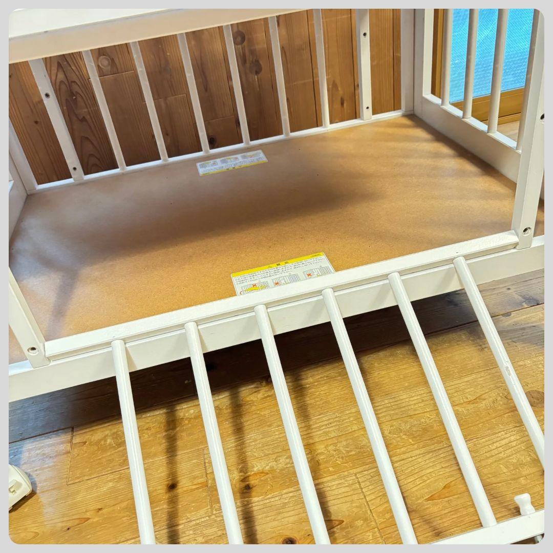 カトージ　ベビーベッド ミニ立ちベッド⭐︎