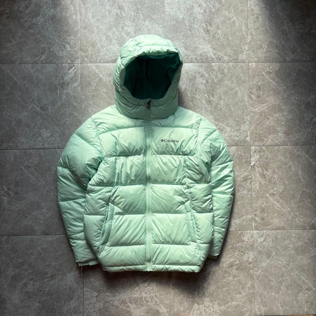 【超美品‼️】Columbia ダウンジャケット ライトグリーン M