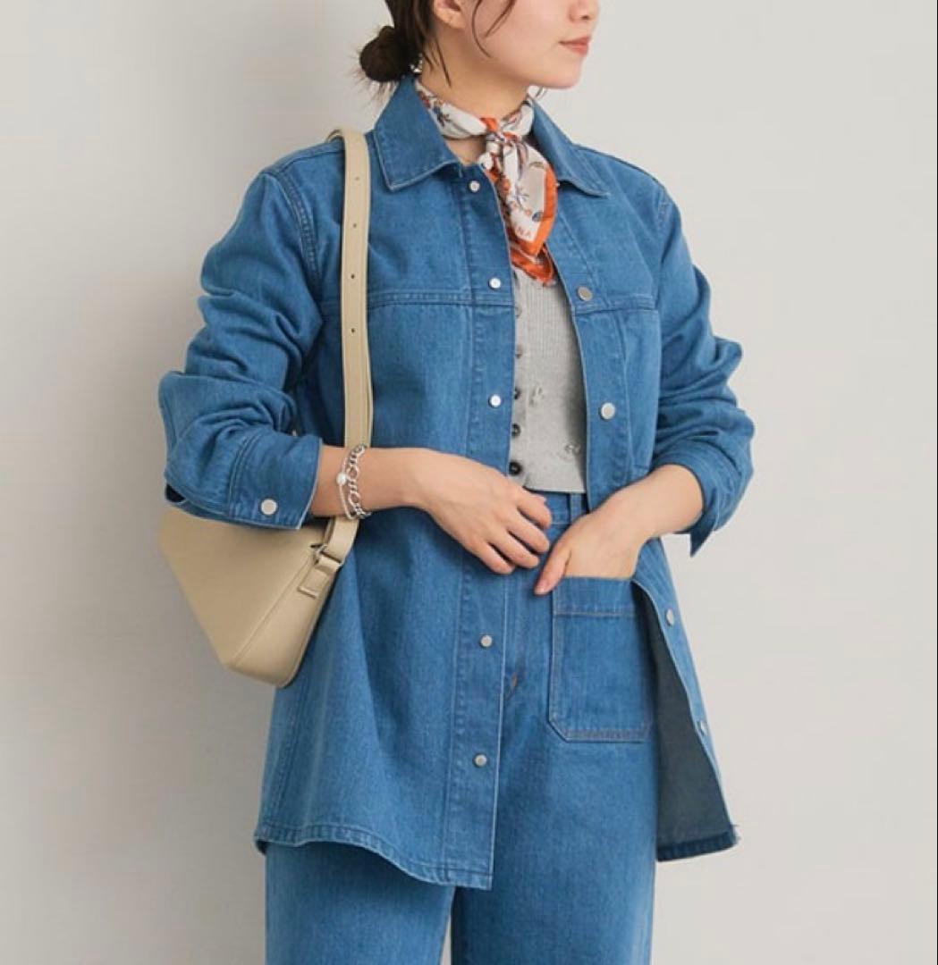 【IENA】（新品）2025 LATELIER デニムカバーオール