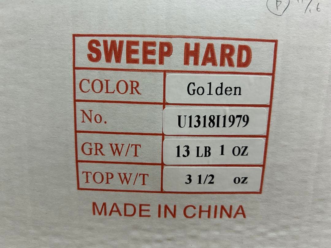 送料込み【新品】スイープハード・ゴールド　ハイスポーツ　13ポンド1オンス 3
