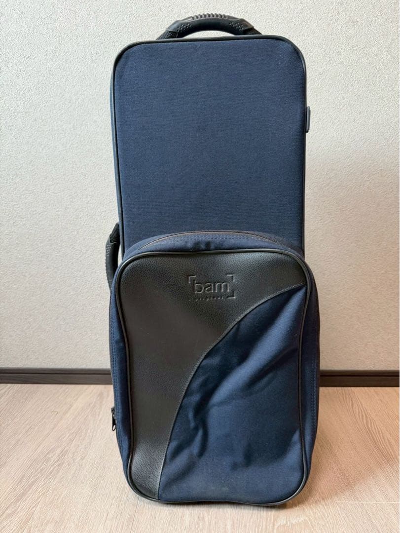 Bam アルトサックス ケース ネイビー