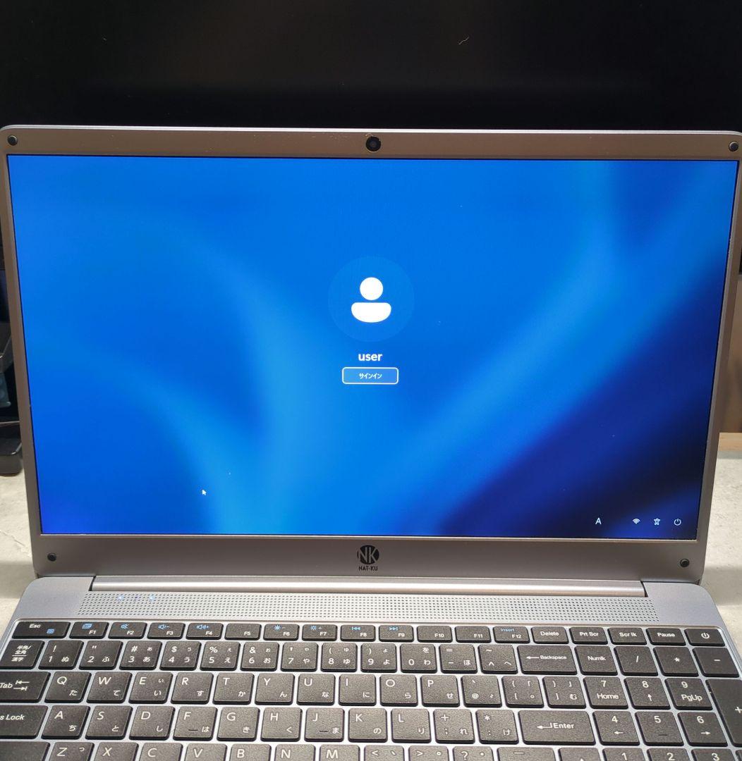 Nat-ku n4120s ノートパソコン win11 セットアップ済み