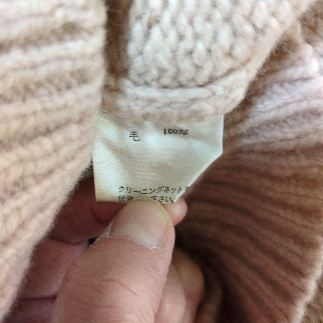 PINK HOUSE 花柄刺繍 カーディガン