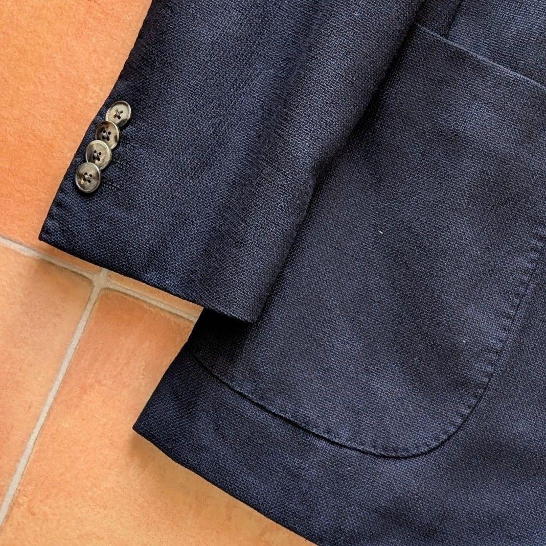 【近年モデル】BOGLIOLI K.JACKET ネイビー ホップサック 46