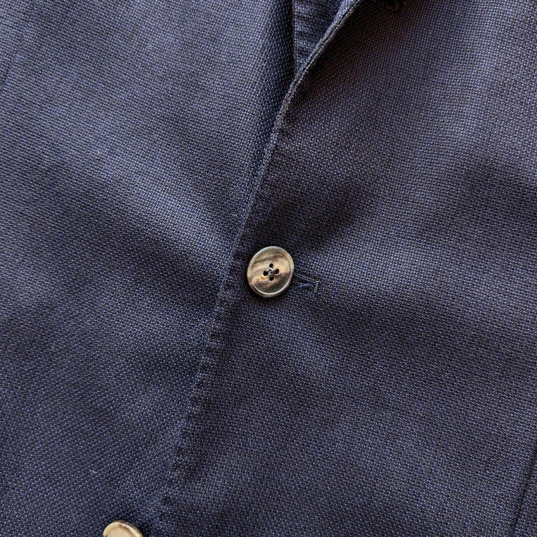 【近年モデル】BOGLIOLI K.JACKET ネイビー ホップサック 46