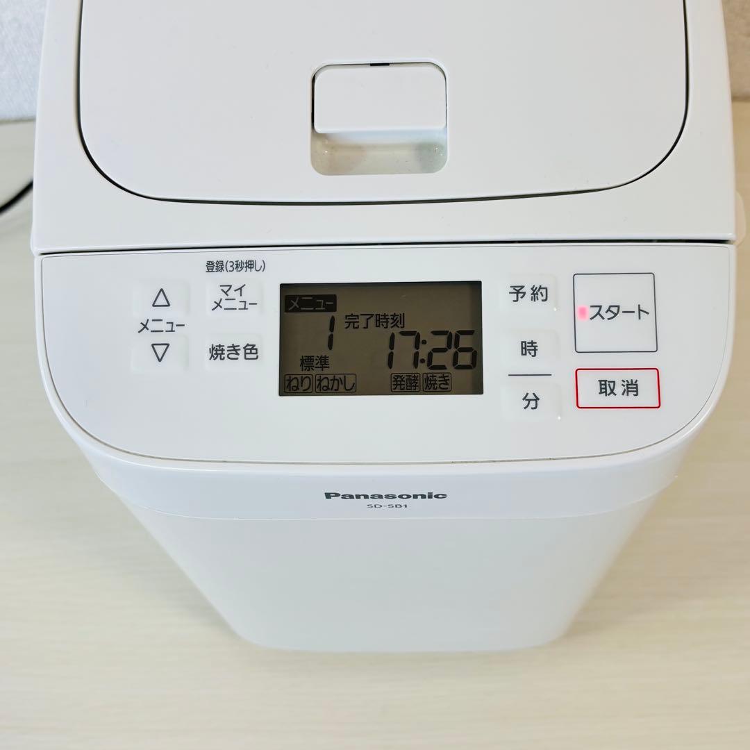 美品✨　Panasonic ホームベーカリー SD-SB1-W
