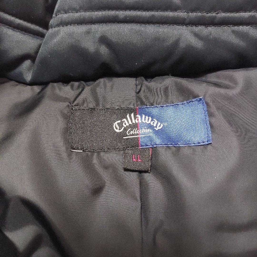 Callaway 黒 2way ダウンジャケット ゴルフ レディース LLサイズ