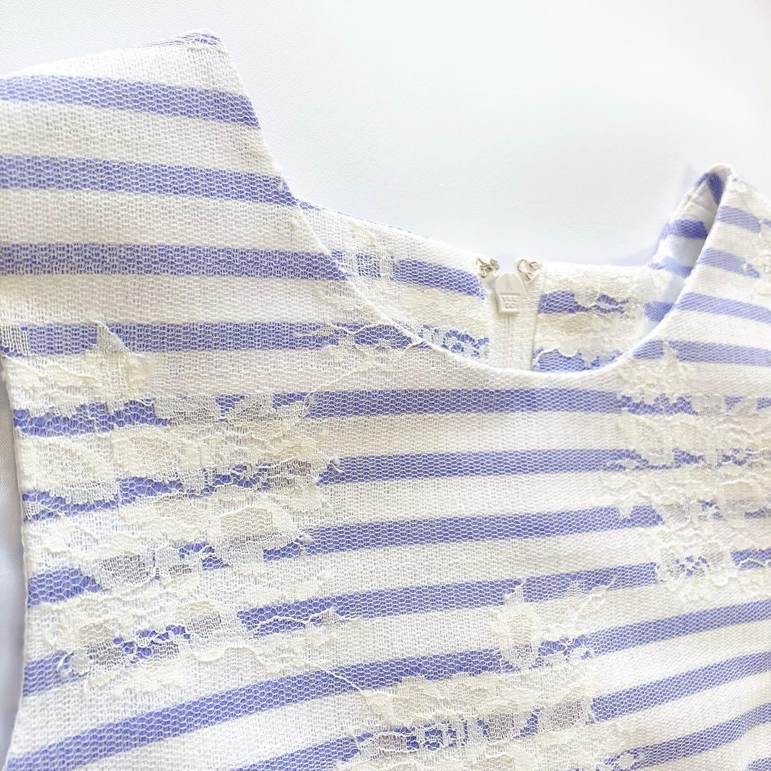 ELLE 120size ボーダー セレモニー 入学 卒園 発表会 フォーマル