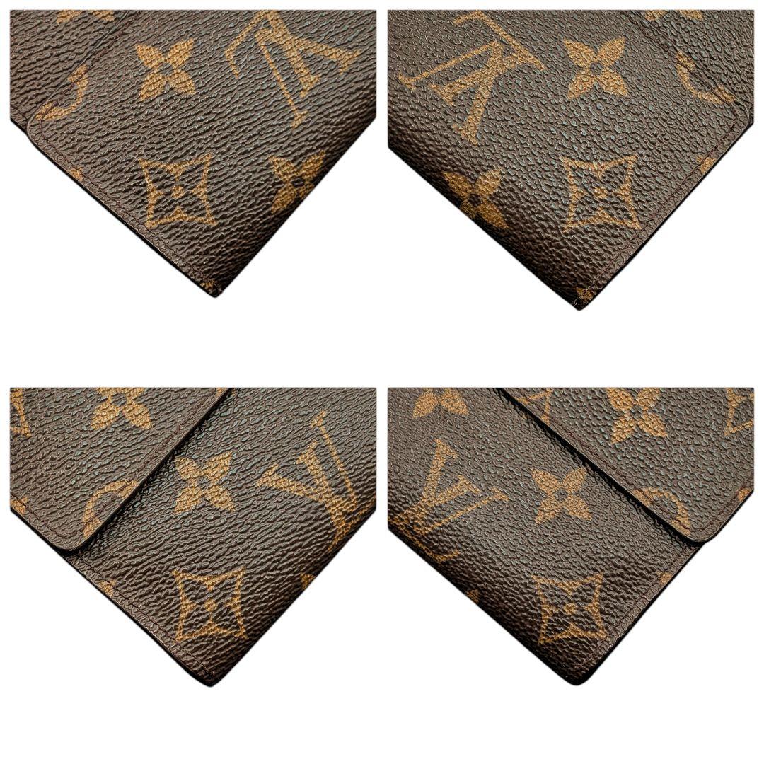 【外観美】ルイヴィトン モノグラム ポシェット ポルトモネ クレディ 長財布